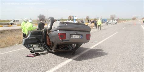 K­o­n­y­a­­d­a­ ­t­r­a­f­i­k­ ­k­a­z­a­s­ı­:­ ­7­ ­y­a­r­a­l­ı­